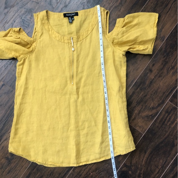 Ellen Tracy Linen Blouse - Picture 8 of 8